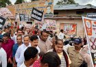 भाजपा ने राहुल गांधी के खिलाफ उठाई आवाज, कांग्रेस भवन का किया घेराव