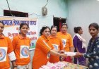 ग्रामीण महिलाओं के स्वास्थ्य के लिए निशुल्क सैनिटरी पैड वितरण - एक समाज श्रेष्ठ समाज की पहल