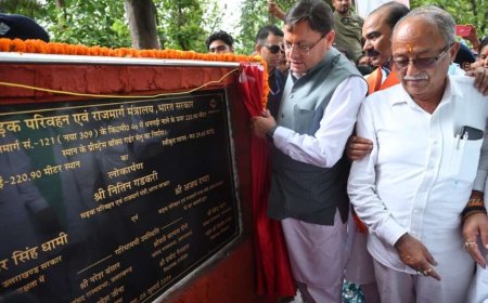 धनगढ़ी पुल: कुमाऊं-गढ़वाल का नया सहारा, मुख्यमंत्री धामी ने 29.65 करोड़ की परियोजना का किया उद्घाटन