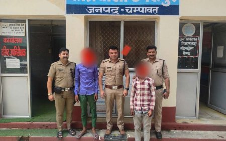 टनकपुर में टुकटुक बैटरी चोरी का 24 घंटे में खुलासा, दो आरोपी गिरफ्तार