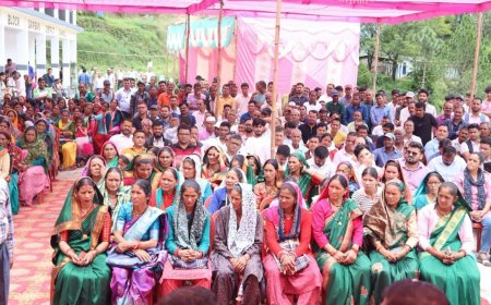 गैरसैंण में आयोजित जन कल्याण बहुउद्देशीय शिविर - एक नई पहल
