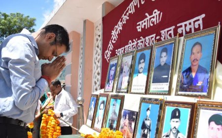 कारगिल विजय दिवस पर चमोली में शहीदों को श्रद्धांजलि, पूरे देश ने किया अभिनंदन