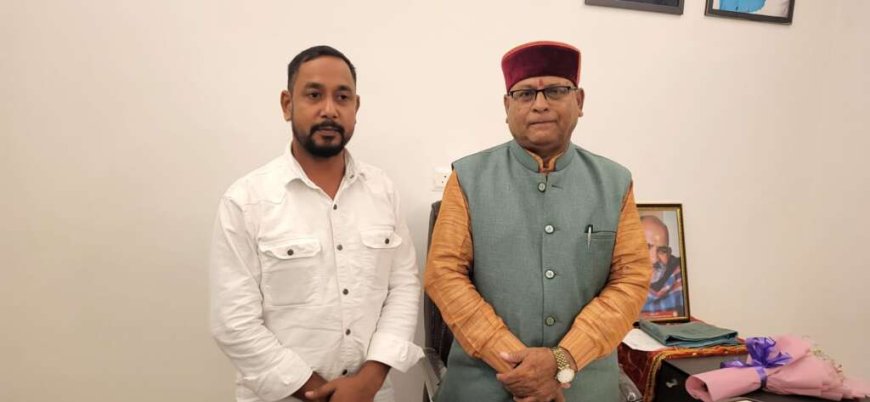 नैनीताल जिले की समस्याओं पर ध्यान केंद्रित करने के लिए राहुल सिंह दरम्वाल ने किया प्रभारी मंत्री से संवाद