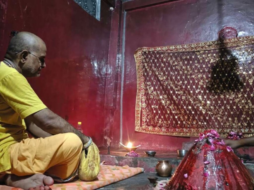 गुप्त नवरात्रि: समय माता मंदिर में मां बगलामुखी की विशेष साधना, लोककल्याण हेतु श्रद्धालुओं की भागीदारी