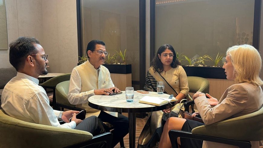 सूर्यकांत धस्माना की ब्रिटिश डिप्टी हाई कमिश्नर से मुलाकात, उत्तराखंड के विकास पर हुई चर्चा
