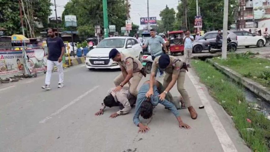रुद्रपुर गैंगरेप मामला: पुलिस हिरासत से भागने के प्रयास के दौरान हुई भीड़ की पिटाई
