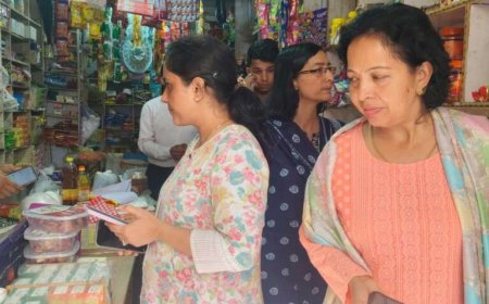 लोहाघाट में दुकानों और जनरल स्टोरों का सघन निरीक्षण: जिलाधिकारी के आदेश पर कार्रवाई