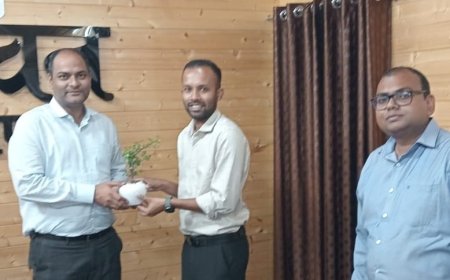 चम्पावत वन प्रभाग को स्थायी डीएफओ की मिली नियुक्ति, ढिनो पुरुषोत्तमन ने संभाला कार्यभार