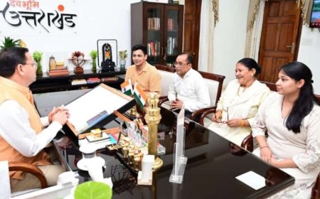 होटल अग्निकांड प्रकरण : शेफ केशव नेगी ने सीएम धामी से की मुलाकात, मुख्यमंत्री ने दिया हरसंभव सहयोग का भरोसा