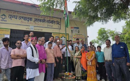 स्वतंत्रता दिवस पर हल्दूचौड़-दौलिया में फलदार पौधों का वितरण और स्वच्छता अभियान