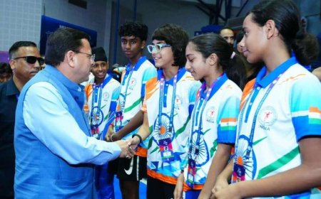 देहरादून में एशियन ओपन शॉर्ट ट्रैक स्पीड स्केटिंग ट्रॉफी 2026 का उद्घाटन, सीएम धामी ने खिलाड़ियों का किया स्वागत