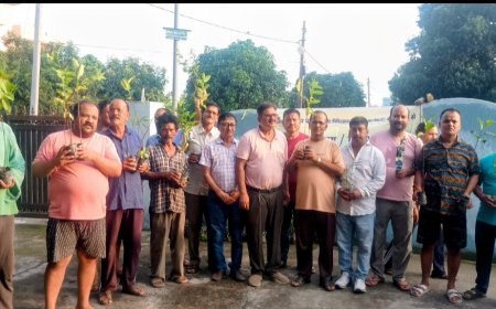 14 जुलाई से शुरू हुआ व्यापक वृक्षारोपण अभियान – डॉ आशुतोष पंत की पहल