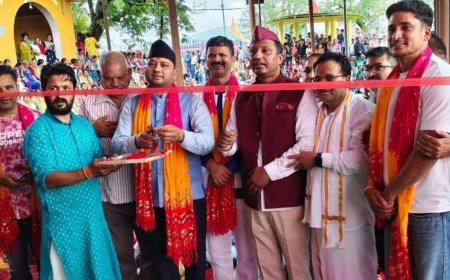 वायुरथ महोत्सव का भव्य उद्घाटन: कलश यात्रा और गुप्त प्योला से शुरू हुआ सांस्कृतिक उत्सव