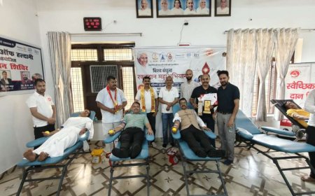 हल्द्वानी में रक्तदान महाअभियान, 115 यूनिट रक्त की हुई संकलन