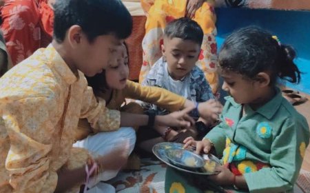 रक्षाबंधन पर नन्हे बच्चों ने बांधी राखी, भाई-बहन के प्रेम से सजे खुशनुमा पल