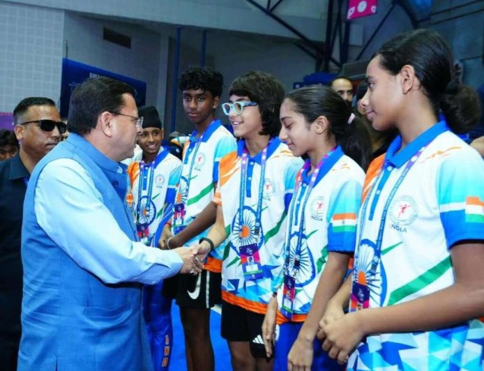 देहरादून में एशियन ओपन शॉर्ट ट्रैक स्पीड स्केटिंग ट्रॉफी 2026 का उद्घाटन, सीएम धामी ने खिलाड़ियों का किया स्वागत