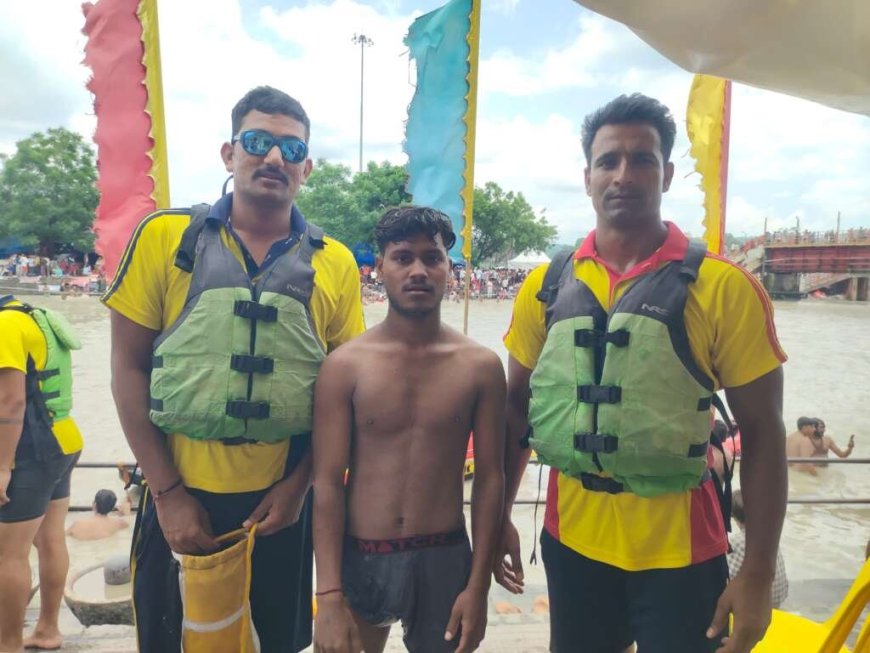 हरिद्वार: कांवड़ यात्रा के दौरान SDRF की तत्परता से 18 शिवभक्तों का सफल रेस्क्यू