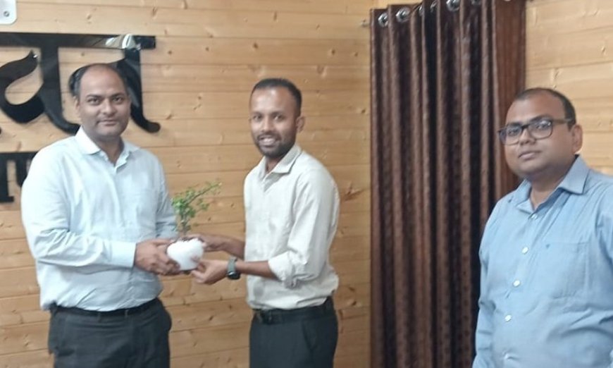 चम्पावत वन प्रभाग को स्थायी डीएफओ की मिली नियुक्ति, ढिनो पुरुषोत्तमन ने संभाला कार्यभार