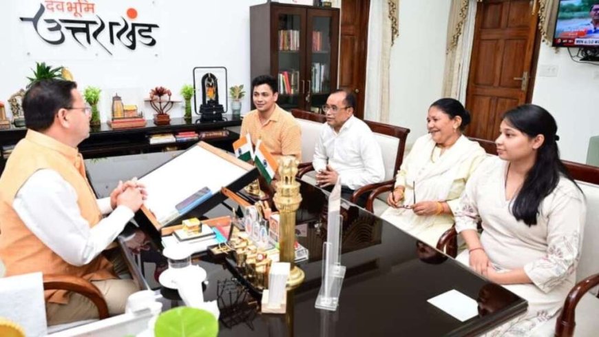 होटल अग्निकांड प्रकरण : शेफ केशव नेगी ने सीएम धामी से की मुलाकात, मुख्यमंत्री ने दिया हरसंभव सहयोग का भरोसा