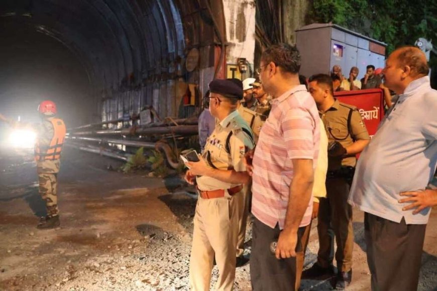 उत्तराखंड : निर्माणाधीन टनल में भूस्खलन से नौ की मौत, छह की तलाश जारी, आज जाएंगे सीएम