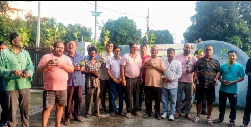 14 जुलाई से शुरू हुआ व्यापक वृक्षारोपण अभियान – डॉ आशुतोष पंत की पहल