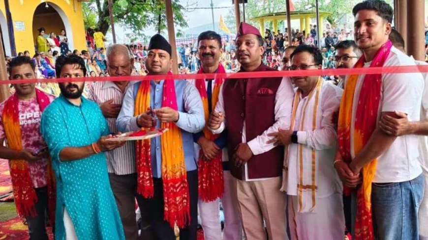 वायुरथ महोत्सव का भव्य उद्घाटन: कलश यात्रा और गुप्त प्योला से शुरू हुआ सांस्कृतिक उत्सव