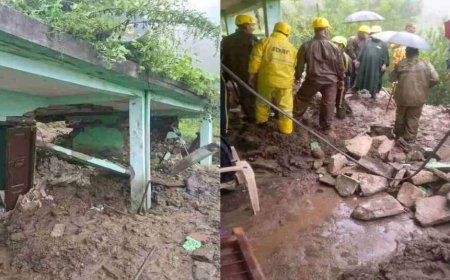 अल्मोड़ा में बारिश का कहर: मलबे में दबा मकान, महिला समेत दो बच्चों की मौत की सूचना