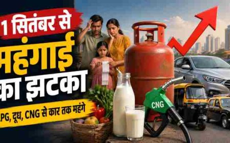 पहली तारीख को महंगाई की मार, गैस-दूध से ऑटो-टैक्सी तक बढ़े रेट