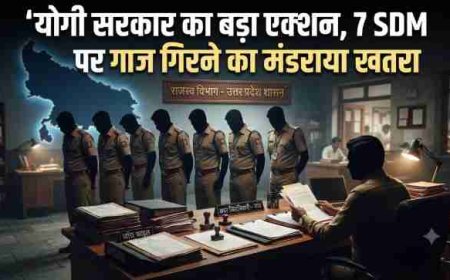 योगी सरकार का बड़ा एक्शन, 7 SDM पर गाज गिरने का मंडराया खतरा