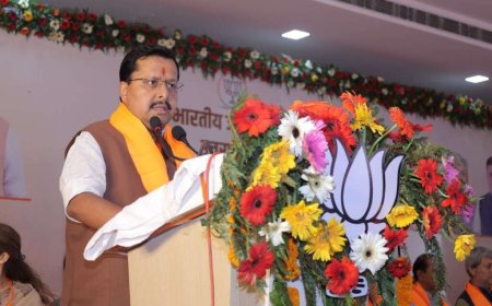 उत्तराखंड में कांग्रेस पर जमकर बरसे भाजपा अध्यक्ष नितिन नवीन, शुद्धिकरण-वंदे मातरम को लेकर साधा निशाना