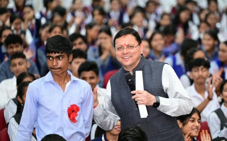 मेरे सपनों का उत्तराखंड’ विषय पर आयोजित मुख्यमंत्री युवा विद्यार्थी मंथन कार्यक्रम में विद्यार्थियों ने साझा किए अपने विचार और सुझाव