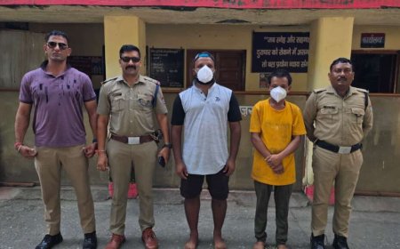 ऑपरेशन प्रहार: हल्दूचौड़ पुलिस की कार्रवाई, लंबे समय से फरार दो वारंटी गिरफ्तार