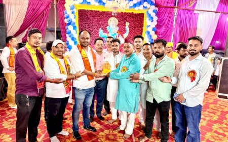 संजय नगर बिंदुखत्ता में गणेश महोत्सव की धूम, दीपेंद्र कोश्यारी सहित कई गणमान्य हुए शामिल