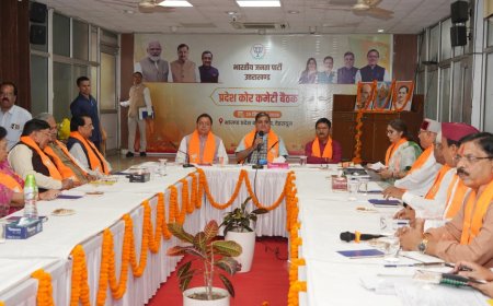 राज्यसभा उम्मीदवार को लेकर बीजेपी ने किया मंथन