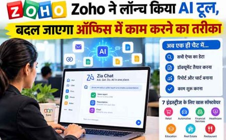 Zoho ने लॉन्च किया AI टूल, बदल जाएगा ऑफिस में काम करने का तरीका