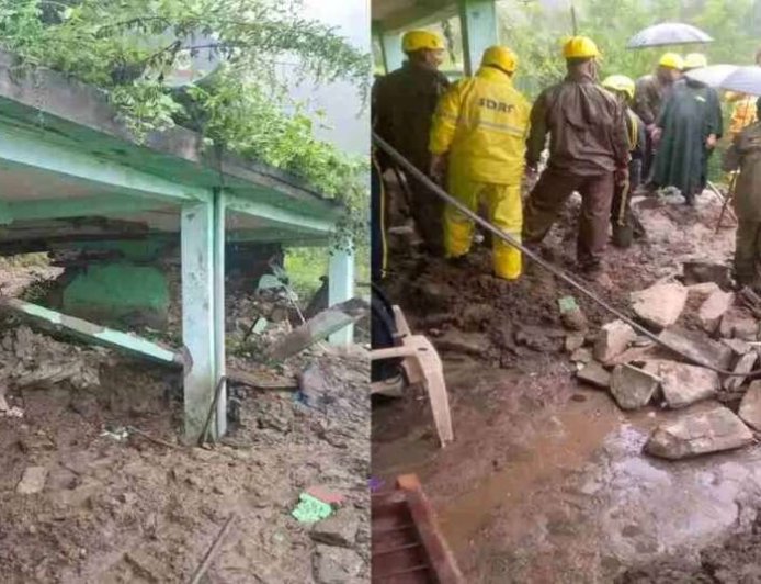 अल्मोड़ा में बारिश का कहर: मलबे में दबा मकान, महिला समेत दो बच्चों की मौत की सूचना