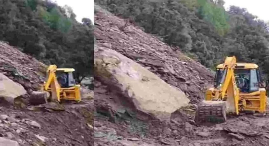 उत्तराखंड में पहाड़ी से गिरे बोल्डर की चपेट में आया मशीन ऑपरेटर, मौत