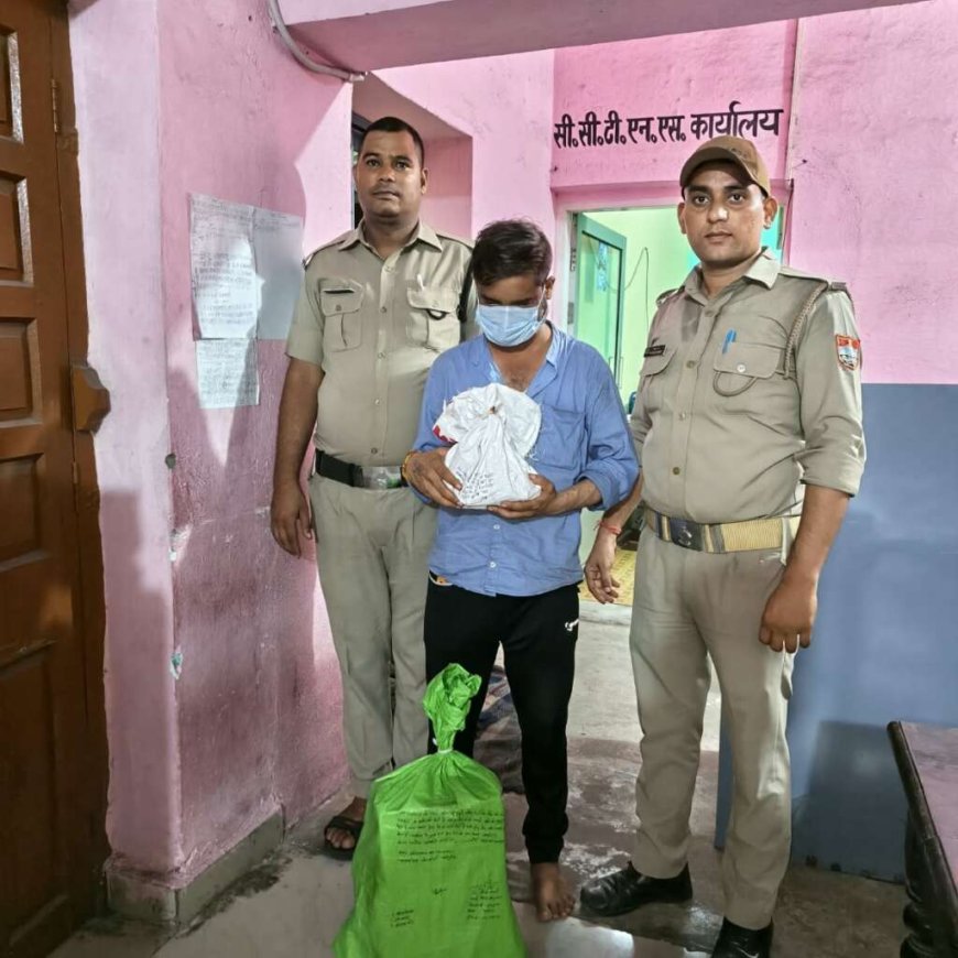 बिंदुखत्ता: फास्ट फूड की दुकान से अवैध शराब बरामद, 59 टेट्रा पैक के साथ एक गिरफ्तार
