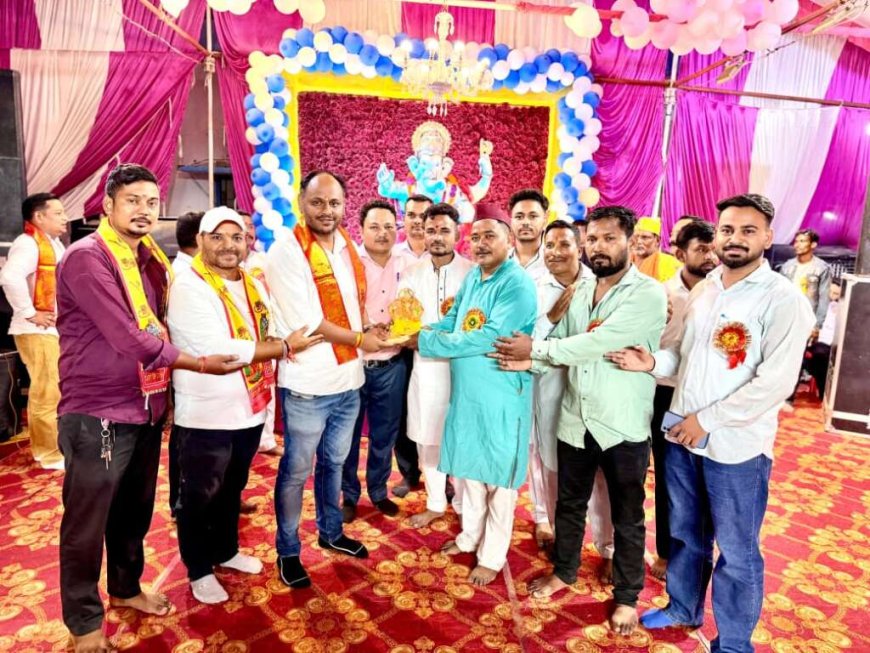 संजय नगर बिंदुखत्ता में गणेश महोत्सव की धूम, दीपेंद्र कोश्यारी सहित कई गणमान्य हुए शामिल