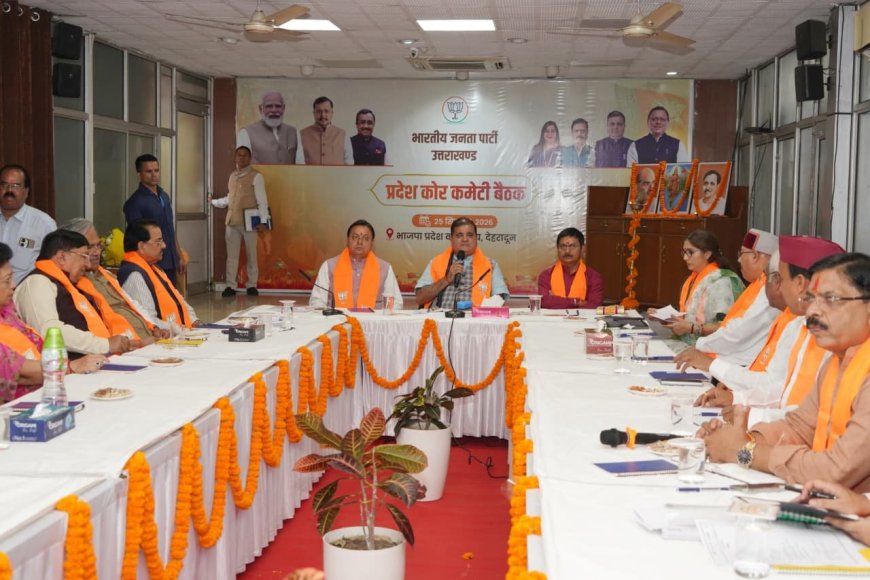 राज्यसभा उम्मीदवार को लेकर बीजेपी ने किया मंथन