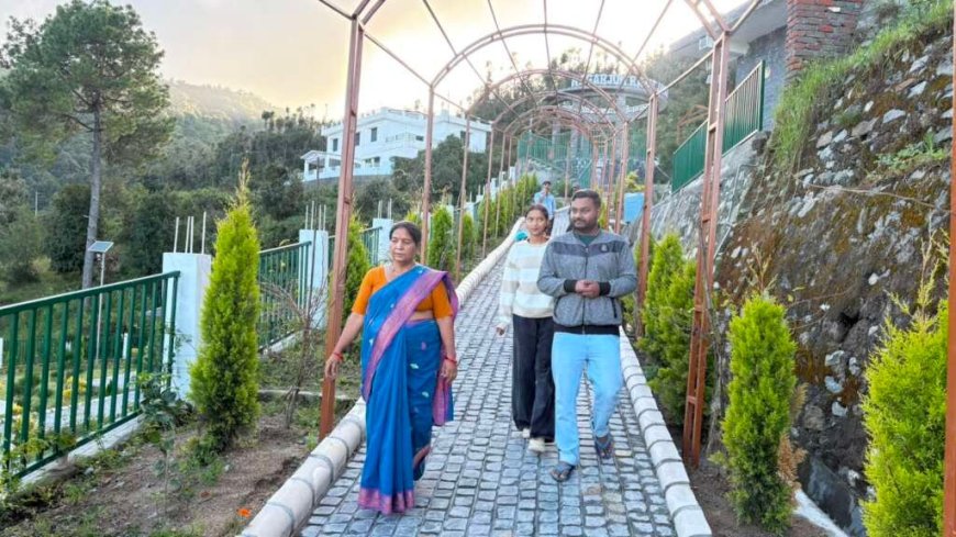 नगर पालिका अध्यक्ष प्रेमा पांडे ने विकास कार्यों का किया निरीक्षण