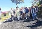 भीमताल: मंत्री कैड़ा ने किया सड़क डामरीकरण का निरीक्षण, गुणवत्ता पर जोर