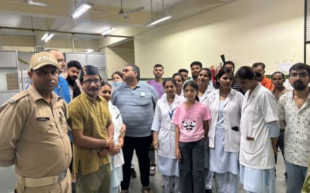 सुशीला तिवारी अस्पताल के स्टाफ ने 13 साल की अनाथ भावना के लिए जुटाए 20 हजार, प्रशासन ने बनाईं सुरक्षा व्यवस्था