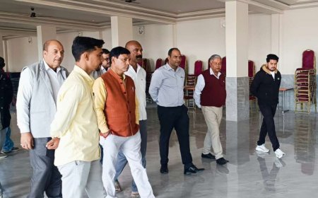 मुख्यमंत्री के प्रस्तावित चम्पावत दौरे की तैयारियां तेज, डीएम ने सर्किट हाउस और रजत जयंती पार्क का किया निरीक्षण