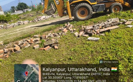 एमडीडीए की अवैध निर्माण और प्लॉटिंग पर कार्रवाई, चार स्थानों पर चला अभियान