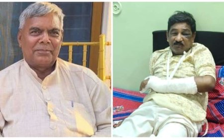 लालकुआं: घायल पत्रकार अजय उप्रेती का हाल जानने पहुंचे नवीन दुम्का, अजय भट्ट ने भी किया फोन