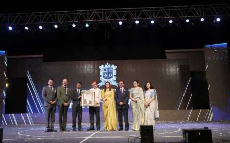 नृत्य संगीत के माध्यम से इंस्पिरेशन विद्यालय के बच्चों ने वार्षिकोत्सव के भव्य मंच से दिया सामाजिक एकता व शांति का नैतिक संदेश