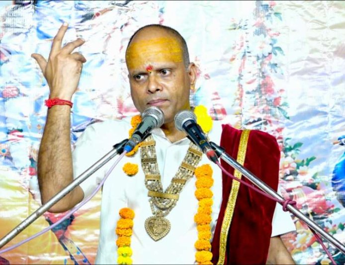 लालकुआं में श्रीमद्भागवत कथा का समापन, रविशंकर जी महाराज की भक्ति और धर्म का संदेश