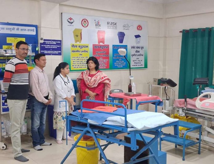 सीएचसी गरमपानी में सीएमओ डॉ. रश्मि पंत का निरीक्षण, आयुष्मान मित्र की नियुक्ति होगी शीघ्र