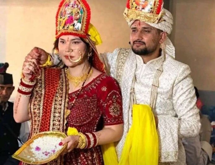 दुबई में पनपा प्यार, हल्द्वानी में चढ़ा परवान; थाईलैंड की मोराया ने अपनाई कुमाऊंनी संस्कृति